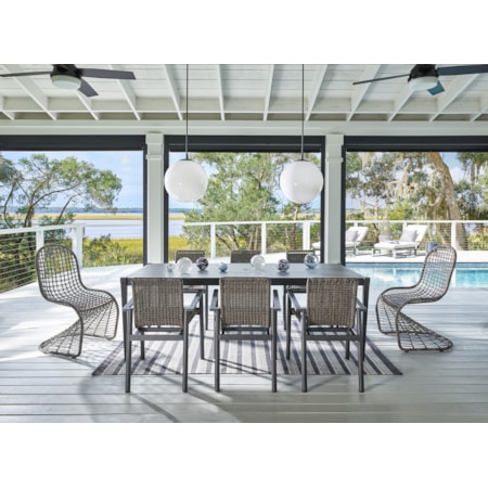 Outdoor Rectangular Dining Table