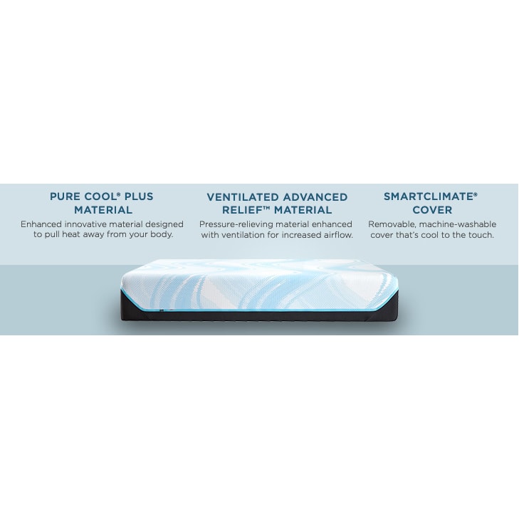Tempur-Pedic® Tempur-LuxeBreeze® 2.0 Med Hybrid Tempur-LuxeBreeze® Medium Hybrid Twin XL