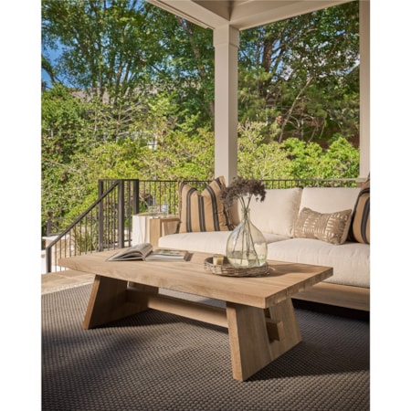 Outdoor Rectangle Cocktail Table