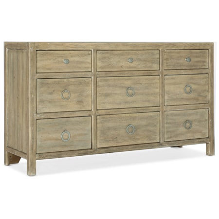 9-Drawer Dresser