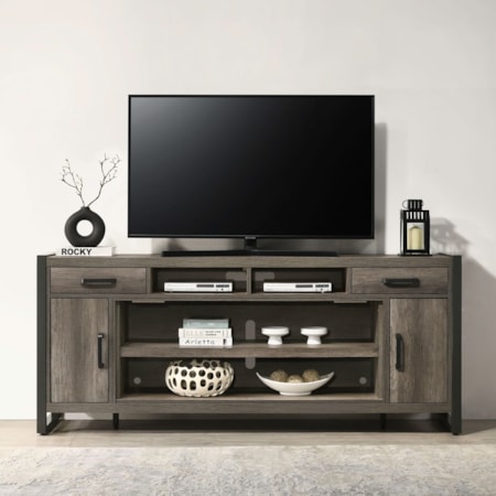 78 Inch Fireplace TV Console