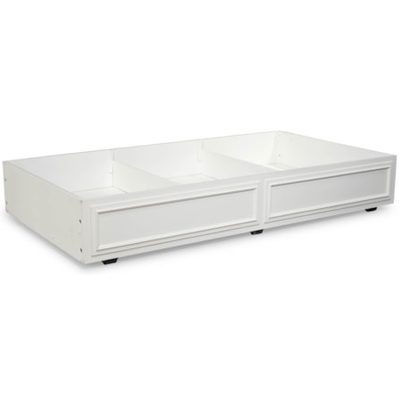Twin Panel Bed with Trundle