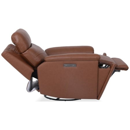 Refined Power Swivel Gliding Recliner