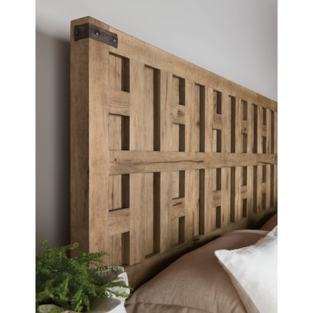 King Panel Bed