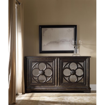 Large Quatrefoil Chest