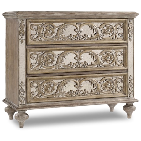 Ornate Mirrored Chest