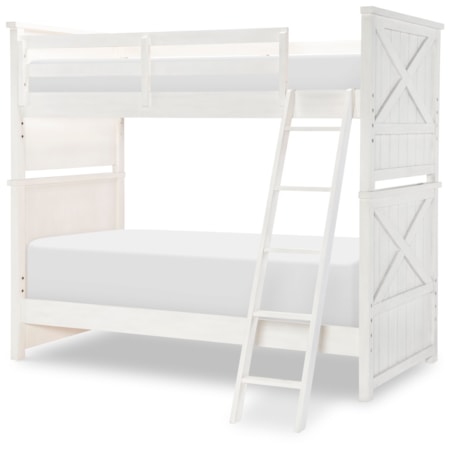 Twin Over Twin Bunk End