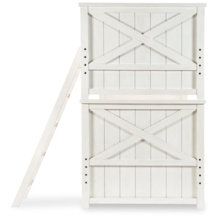 Twin Over Twin Bunk End