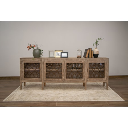 4-Door Console Table