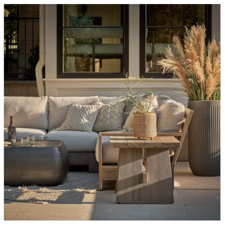 Outdoor Rectangle End Table