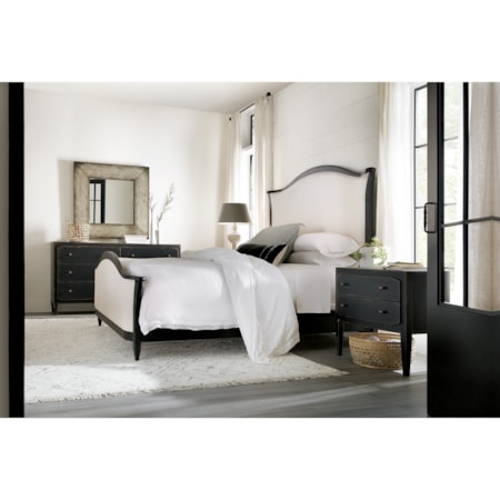 King Upholstered Bed