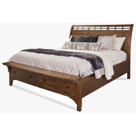 Eastern King Storage Bed