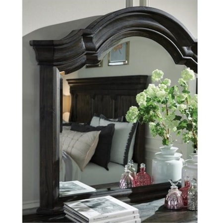 Dresser and Mirror Set