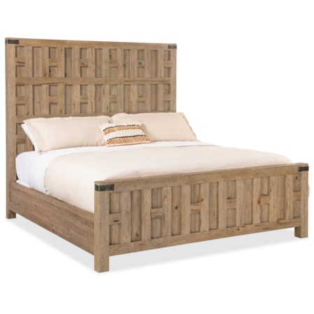 King Panel Bed