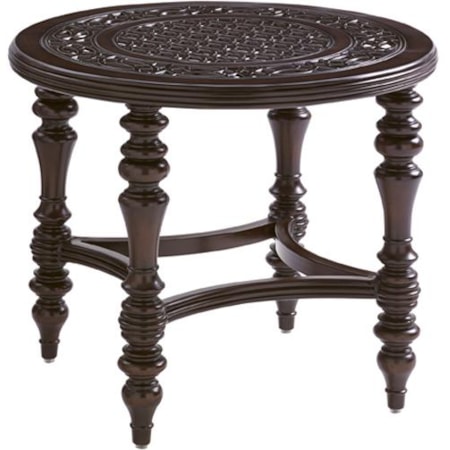 Outdoor Round End Table