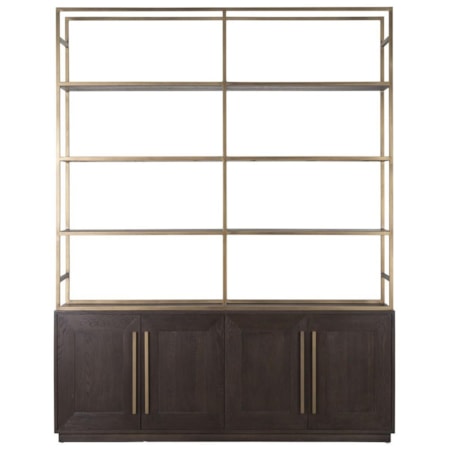 4 Door Bookcase