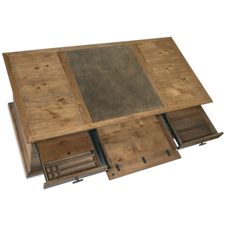 7-Drawer Executive Desk