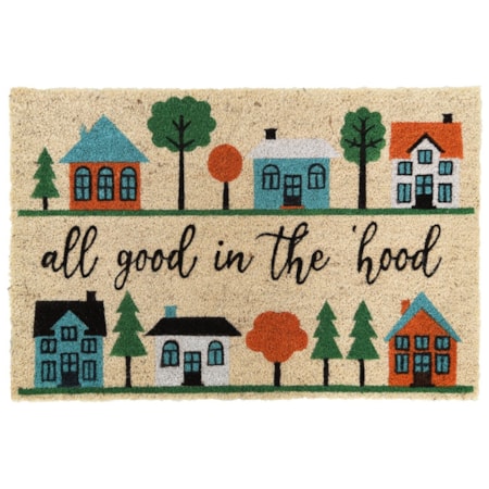 Doormat All Good Multi 24x36