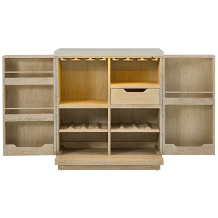 2-Door Bar Cabinet
