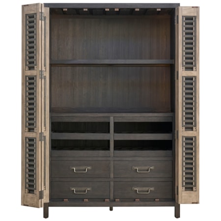 Dwell 2-Door Bar Cabinet