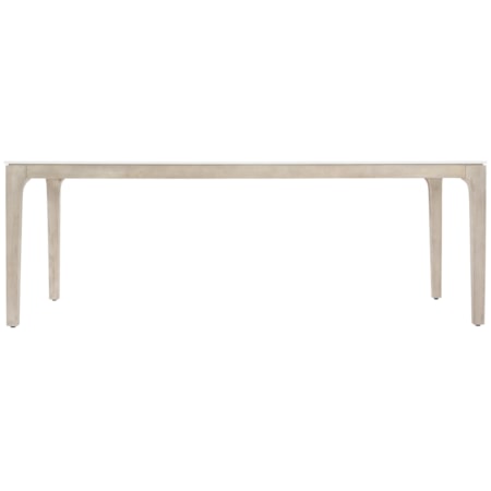 85" Rect. Outdoor Dining Table w/Dekton Top