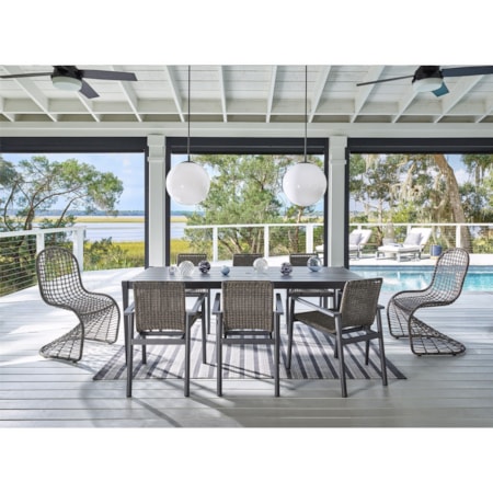 Outdoor Dining Arm Chair