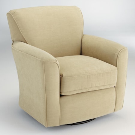 Kaylee Swivel Barrel Chair