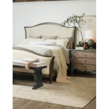 King Upholstered Bed