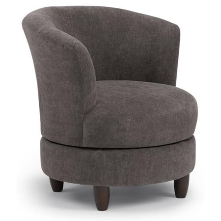 PALMONA  Swivel Barrel Chair