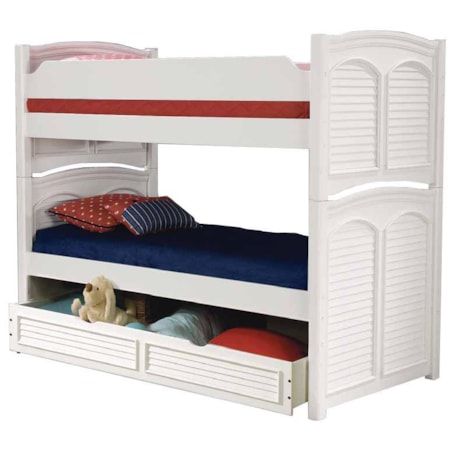 Twin Bunk Bed with Trundle