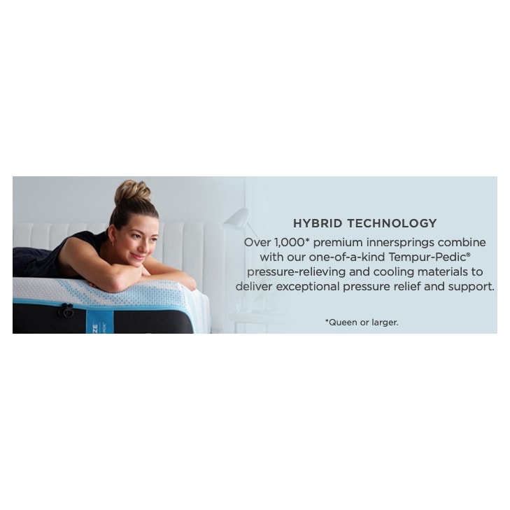 Tempur-Pedic® Tempur-ProBreeze® 2.0 Medium Hybrid Tempur-ProBreeze® Medium Hybrid Twin XL