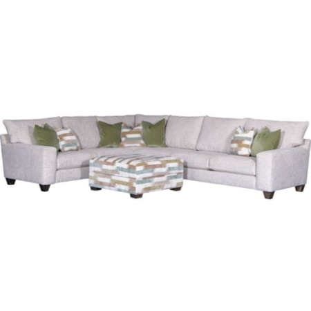 4-Piece Sectional Sofa