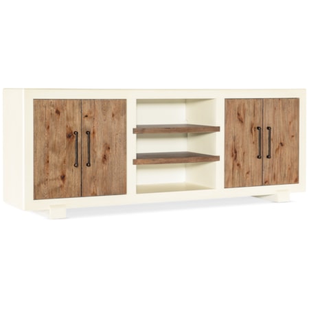 4-Door Entertainment Console