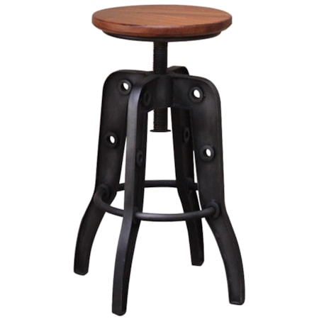 24-30" Adjustable High Stool
