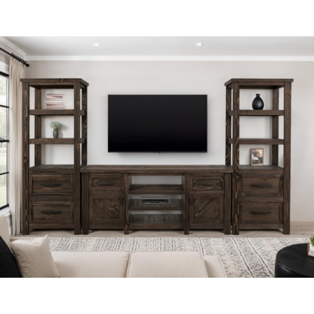 6-Drawer Wall Unit