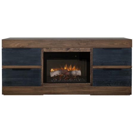 70" Fireplace TV Stand