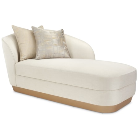 La Rachelle Chaise - Icicle/Champagne