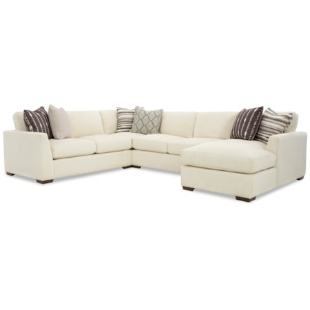 5-Seat Sectional Sofa with LAF Chaise