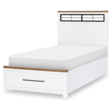 Twin Panel Bed