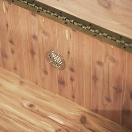 Leather Bedside Bench