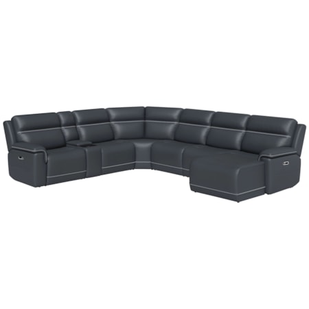 7-Piece Power Reclining Sectional Sofa