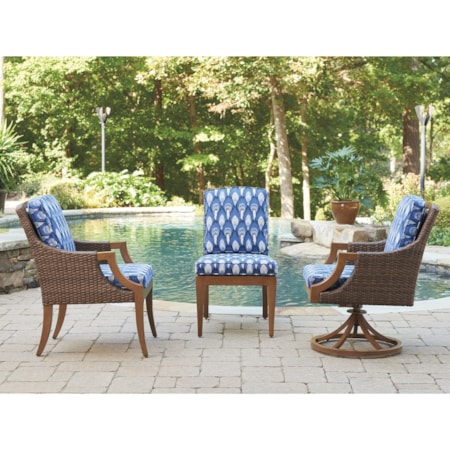 Swivel Rocker Dining Chair