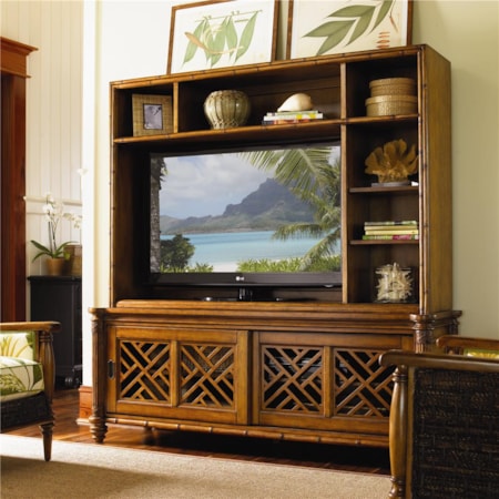 Nevis Media Console &amp; Hutch
