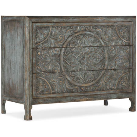 Three-Drawer Accent Chest