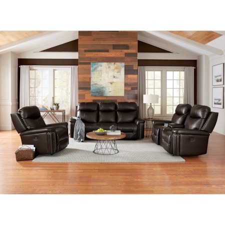 Power Tilt Headrest Wall Saver Reclining Sof