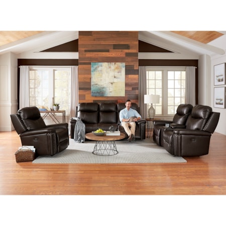 Power Tilt Headrest Wall Saver Reclining Sof