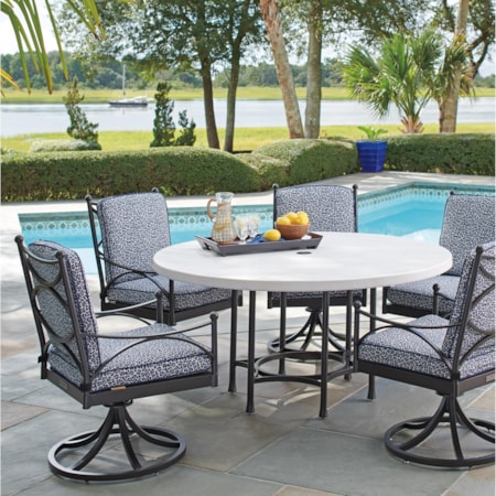 Outdoor Round Dining Table