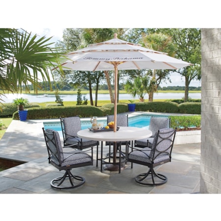 Outdoor Round Dining Table