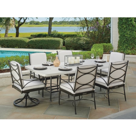 Outdoor Rectangular Dining Table