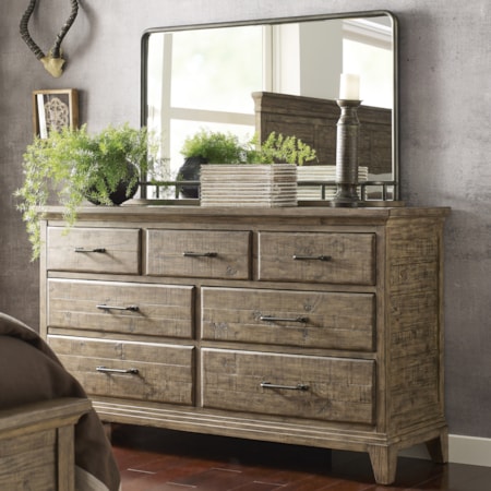 Farmstead Dresser + Westwood Mirror Set